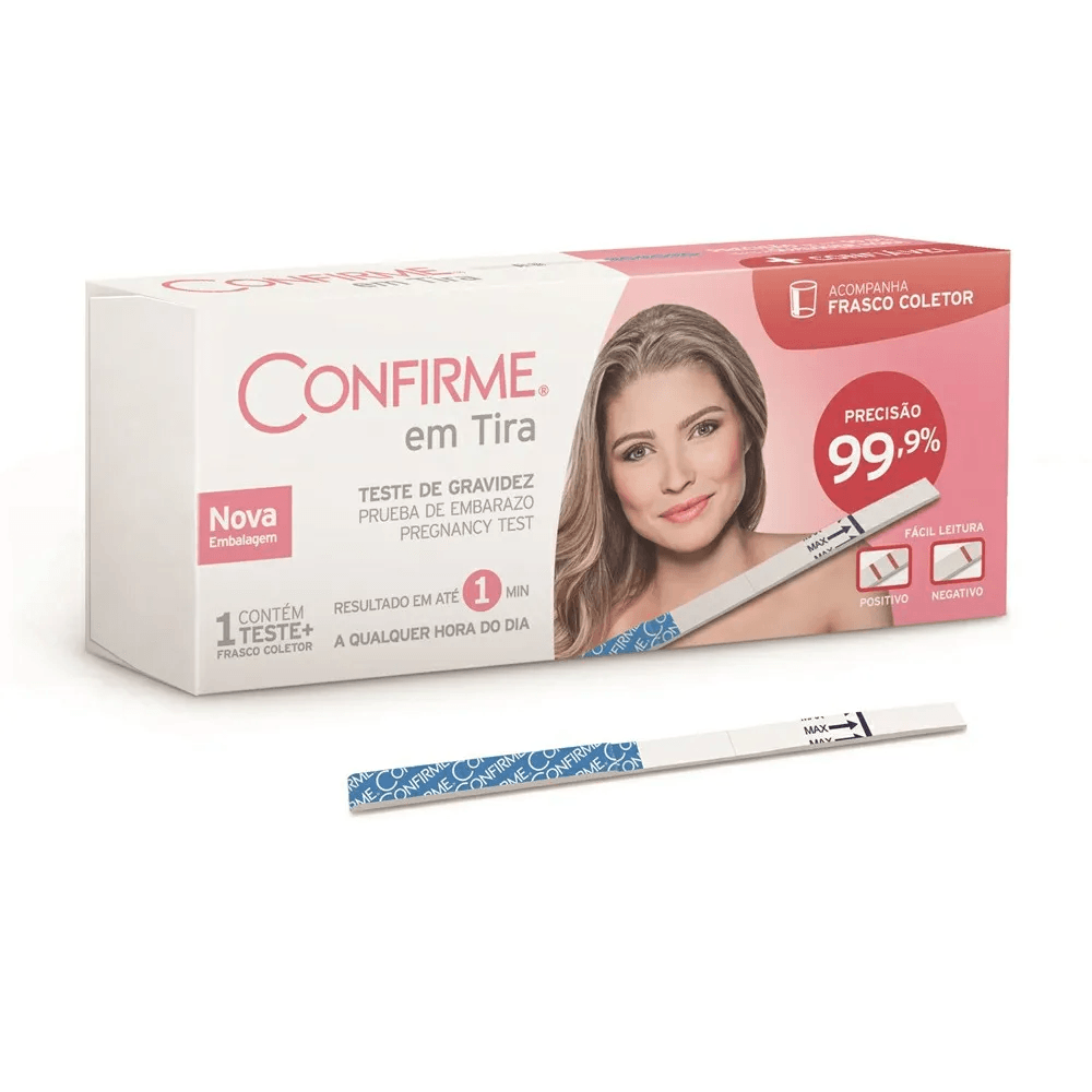 Teste de Gravidez em Tira Confirme 1 Unidade - Imagem 1